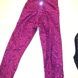 Lululemon leggings and sports bra, gently worn set